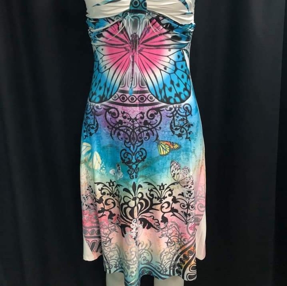 New Dress with butterflies - Picture 2 of 2